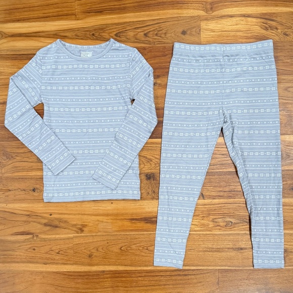 Kids 32 Degrees Heat Snowflake Base Layer Set Size XS - Picture 2 of 7